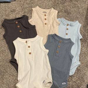 Lot of Gerber tank top onesies